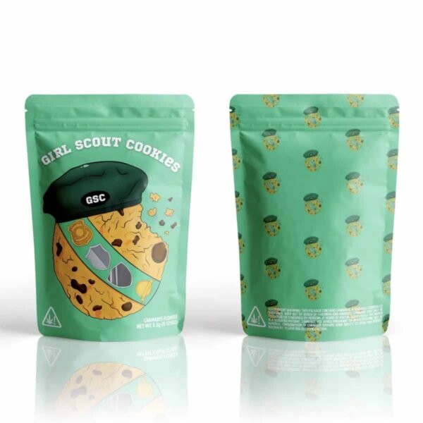 Custom Cookies Mylar Bags Packaging