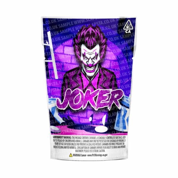 Joker Mylar Bags