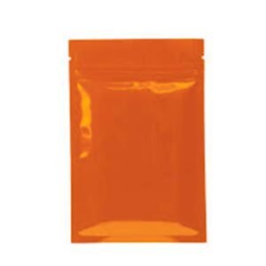 Orange Mylar Bags