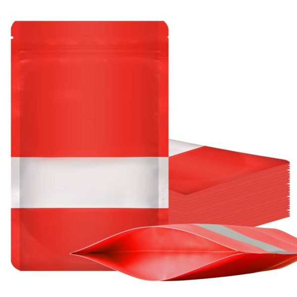 Red Mylar Bags