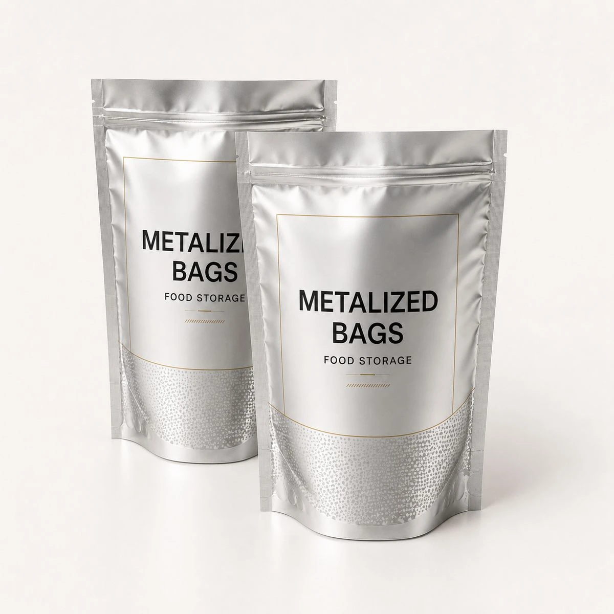 Custom Metalized Bags Food Storage