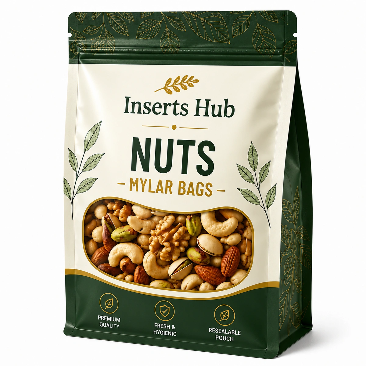 Nuts Mylar Bags Wholesale