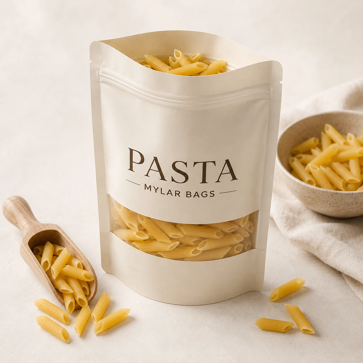 Pasta Mylar Bags Wholesale